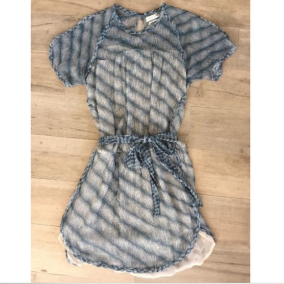 Isabel Marant Etoile Zaggy Silk Dress 